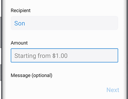 Send money to Son as recipient starting from $1.00 Send money to Son as recipient starting from $1.00