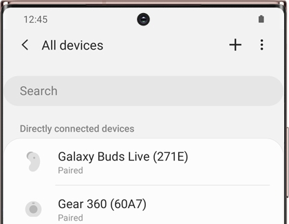 A list of devices with All devices displayed at the top on the SmartThings app A list of devices with All devices displayed at the top on the SmartThings app