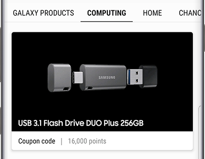 Redeem Reward Points for a USB Flash Drive DUO Plus 256GB