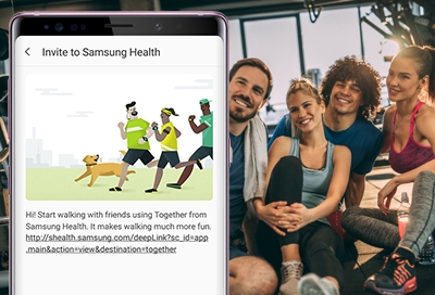 Add Friends in Samsung Health Add Friends in Samsung Health