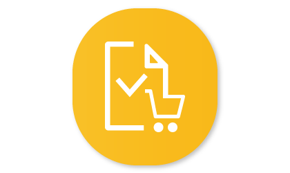 Allrecipes app icon on Family Hub app Shopping List icon on Family Hub app