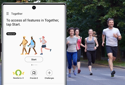 Use the Together Feature in Samsung Health Use the Together Feature in Samsung Health