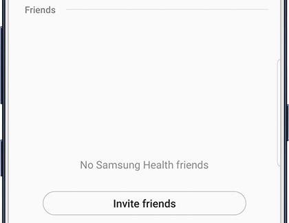 Invite friends to Samsung Health Invite friends to Samsung Health