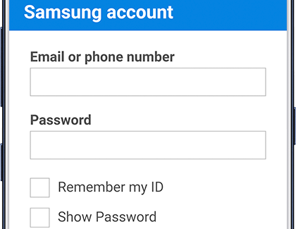 Sign into Samsung Account on Android Phone Sign into Samsung Account on Android Phone