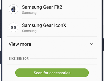 Scan for accessories