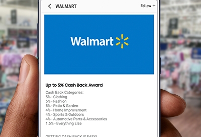 Redeem Cash Back in Samsung Pay