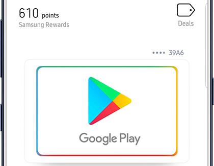 Favorite Cards tab