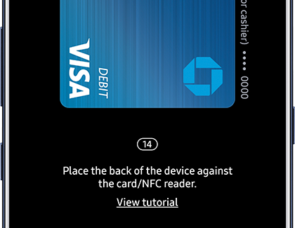 Debit card payment using Samsung Pay