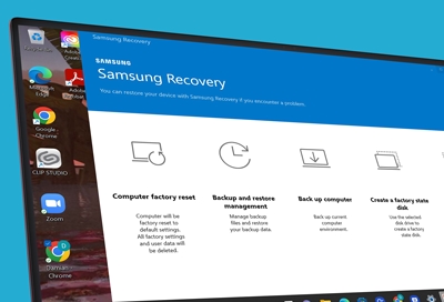 Recover, restore, or reset your Samsung PC