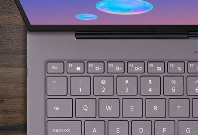 Function keys on a Galaxy Book S