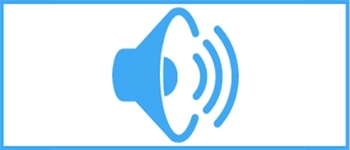 High-pitch speaker icon