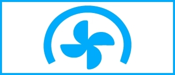 Whirring fan icon