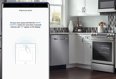 Linking a Samsung range to SmartThings