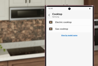 SmartThings app with Samsung Cooktop