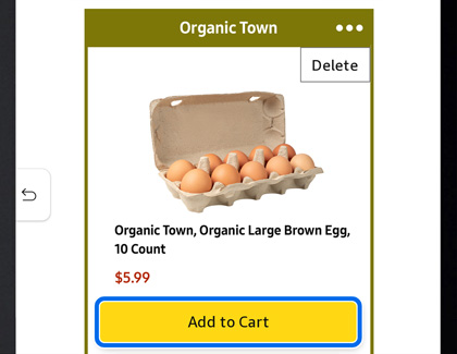 Add to Cart button highlighted on Family Hub Essential list