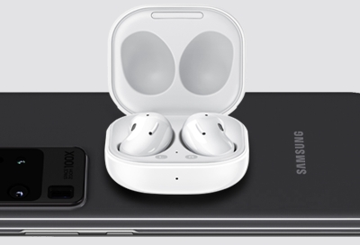 S20 using wireless PowerShare to charge Galaxy Buds Live S20 using wireless PowerShare to charge Galaxy Buds Live