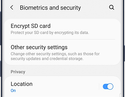 Encrypt SD card