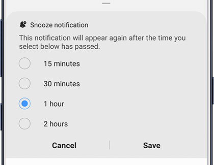 Snooze Notifcation Snooze Notifcation