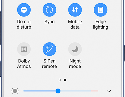 Do not disturb on the Quick Settings panel Do not disturb on the Quick Settings panel