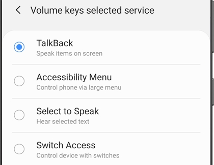 Volume keys selected service screen on a Note20 Ultra Volume keys selected service screen on a Note20 Ultra