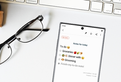 samsung galaxy note memo app