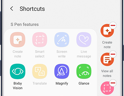 Air Command Add shortcuts