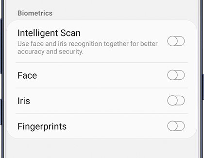Screen Lock Biometrics Security