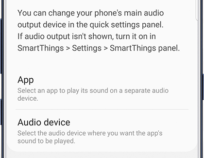 Separate App Sound