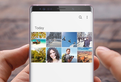 Photos taken Today in the Gallery app Photos taken Today in the Gallery app