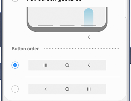Navigation Bar Button order settings Navigation Bar Button order settings