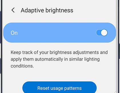 Adaptive Brightness on phone