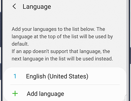 Add or Remove Language on Phone