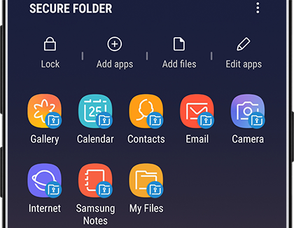 Add Apps or Files in Secure Folder Add Apps or Files in Secure Folder