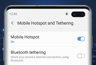 phone with hotspot