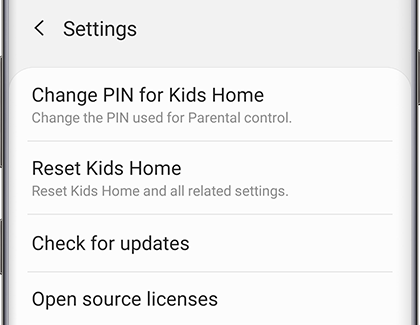 Kids Home Settings Kids Home Settings