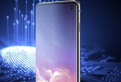 Ultrasonic fingerprint on Galaxy S10 Ultrasonic fingerprint on Galaxy S10
