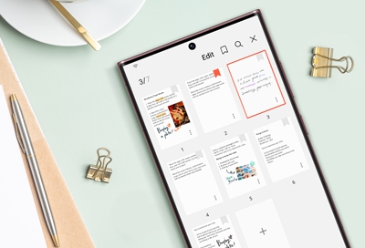 Use Samsung Notes features and settings