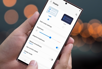 Adjust your Galaxy phone or tablet's display settings
