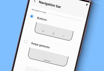 left navigation bar buttons