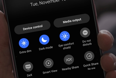 First look: Night Shift mode eases nighttime eye strain