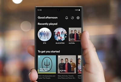 Handy Spotify features on your Galaxy phone or tablet