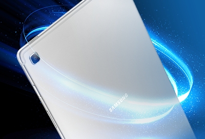 Galaxy Tab S5e on a cool blue background Galaxy Tab S5e on a cool blue background