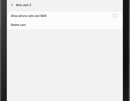 Delete user option Delete user option