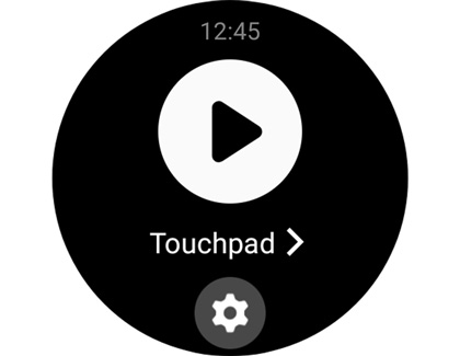 PPT Controller displayed on the Galaxy Watch