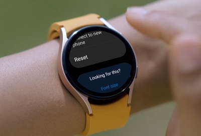 Perform a on your Samsung smart watch