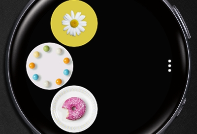 Galaxy Watch Active 2 displaying Gallery Galaxy Watch Active 2 displaying Gallery