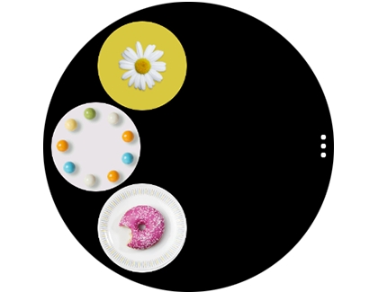 Images displayed in Gallery on the Galaxy Watch Active2 Images displayed in Gallery on the Galaxy Watch Active2
