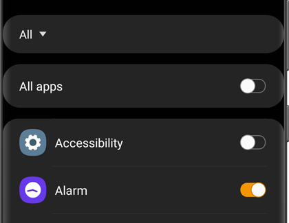 A list of notifications with more options on top in the Galaxy Wearable app A list of notifications with more options on top in the Galaxy Wearable app
