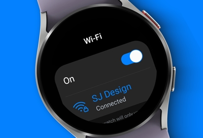 Galaxy Watch5 showing wifi settings