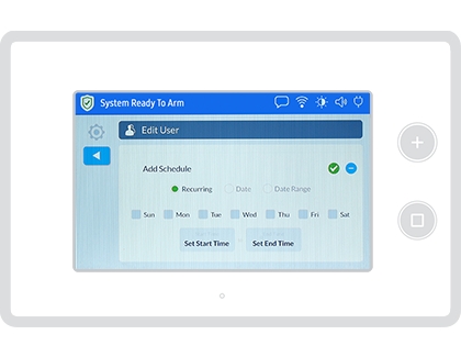 create user schedule create user schedule